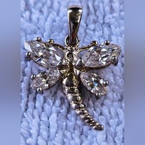 Vintage Dragonfly Pendant